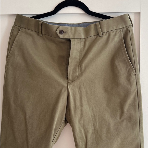 Men's Olive Green Pants - Picture 2 of 5